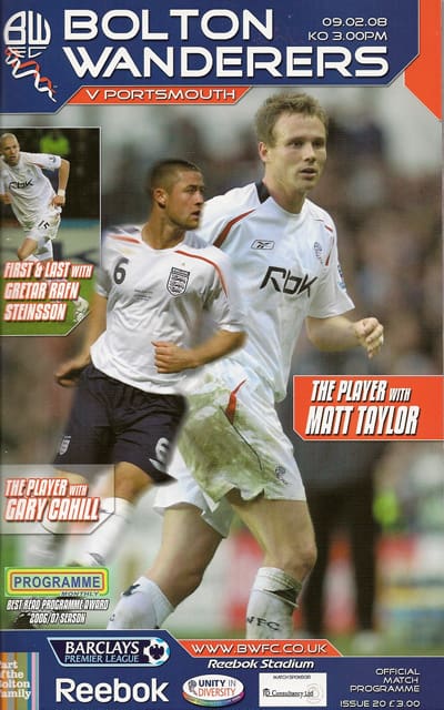 Bolton Wanderers FC v Portsmouth FC